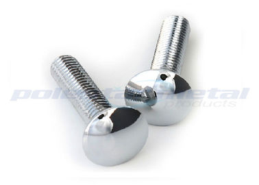 5/16&quot;-18 Chrome Plated Grade 5 Carriage Bolts / Timber bolts / Bumper Bolts