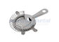 Anti Rust Stainless Steel Kitchen Tools , 4 Ear Cocktail Shaker And Strainer