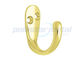 Custom Polished Brass Door Hardware Sets 1-13/16&quot; Single Robe Hook
