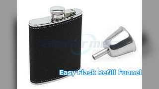 Custom Stainless Steel Flask Funnel Easy Refill