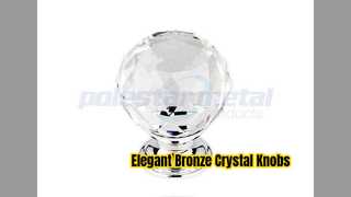 Bronze Crystal Cabinet Knobs Upgrade Your Kitchen