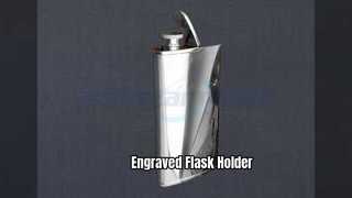 Custom Engraved Flask Holder Gift