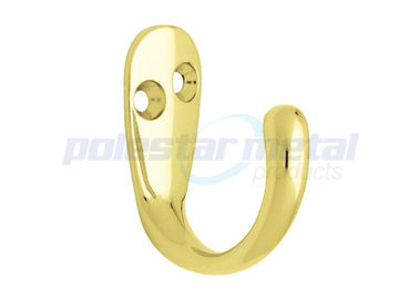 Custom Polished Brass Door Hardware Sets 1-13/16" Single Robe Hook