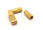 Yellow CNC Turned Parts Anodized Aluminium 6061 T6 For Car Body