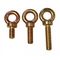 Heat Treated Steel Specialty Hardware Fasteners M8X1.25 M10 Shoulder Collard Eye Bolts For Lifting