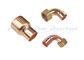 Straight / Bend Cylinder Metric Thread Adapters 8x3/4" Copper End Feed For AC