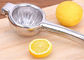 Portable Lemon Squeezer Stainless Steel Kitchen Tools , 74mm Circle Lime Juicer Press
