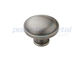 Satin Nickel Zinc Alloy Mushroom Kitchen Cabinet Knobs And Handles 1 1/4" Diameter