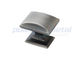 1 1/4 Inch Caramel Bronze Zinc Alloy Modern Square Cabinet Knobs For Home