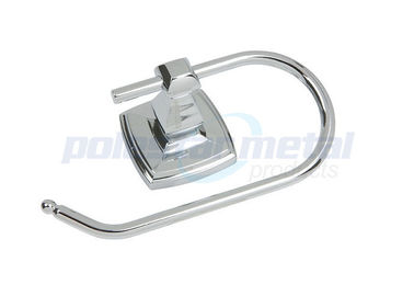 Zinc Alloy Bath Hardware Accessories Polished Brass Toilet Paper Holder 6"