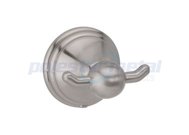 6-1/4" Width Zamak 32500 Series Collection Satin Nickel Towel Ring
