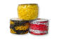 Anti - UV Black Yellow Plastic Safety Chain 3mm Diameter For Parking