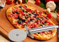 Round Pastry Stainless Steel Pizza Cutting Knife Multi Functional Heavy Duty