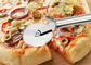 Kitchenware Plastic Pizza Cutter Wheel Stainless Steel Pizza Knife Tool 154g