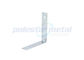 4mm Thickness Heavy Duty Shelf Support Brackets With 100mm Overall Projection