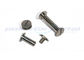 Carbon Steel Thin Cheese Head Phillips Square D Electrical Panel Cover Screws